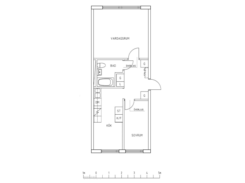 2 rum och kök, Hovsjö — 7 980 kr/mån — bild 2