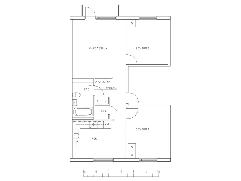 3 rum och kök, Hovsjö — 9 157 kr/mån — bild 3
