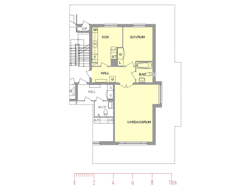 2 rum och kök, Centrum — 8 418 kr/mån — bild 4