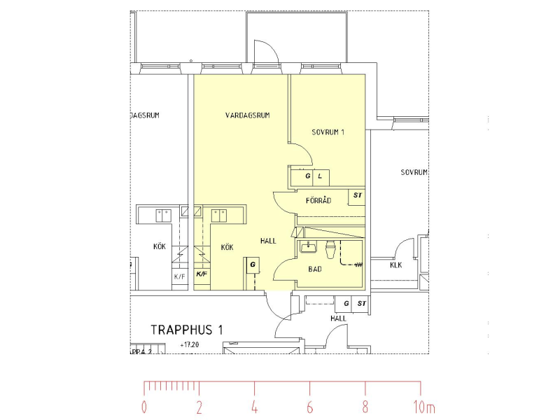 2 rum och kök, Centrum — 9 885 kr/mån — bild 4