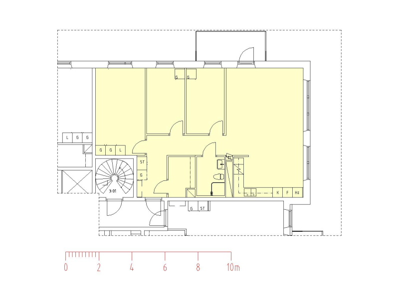 4 rum och kök, Centrum — 15 410 kr/mån — bild 4