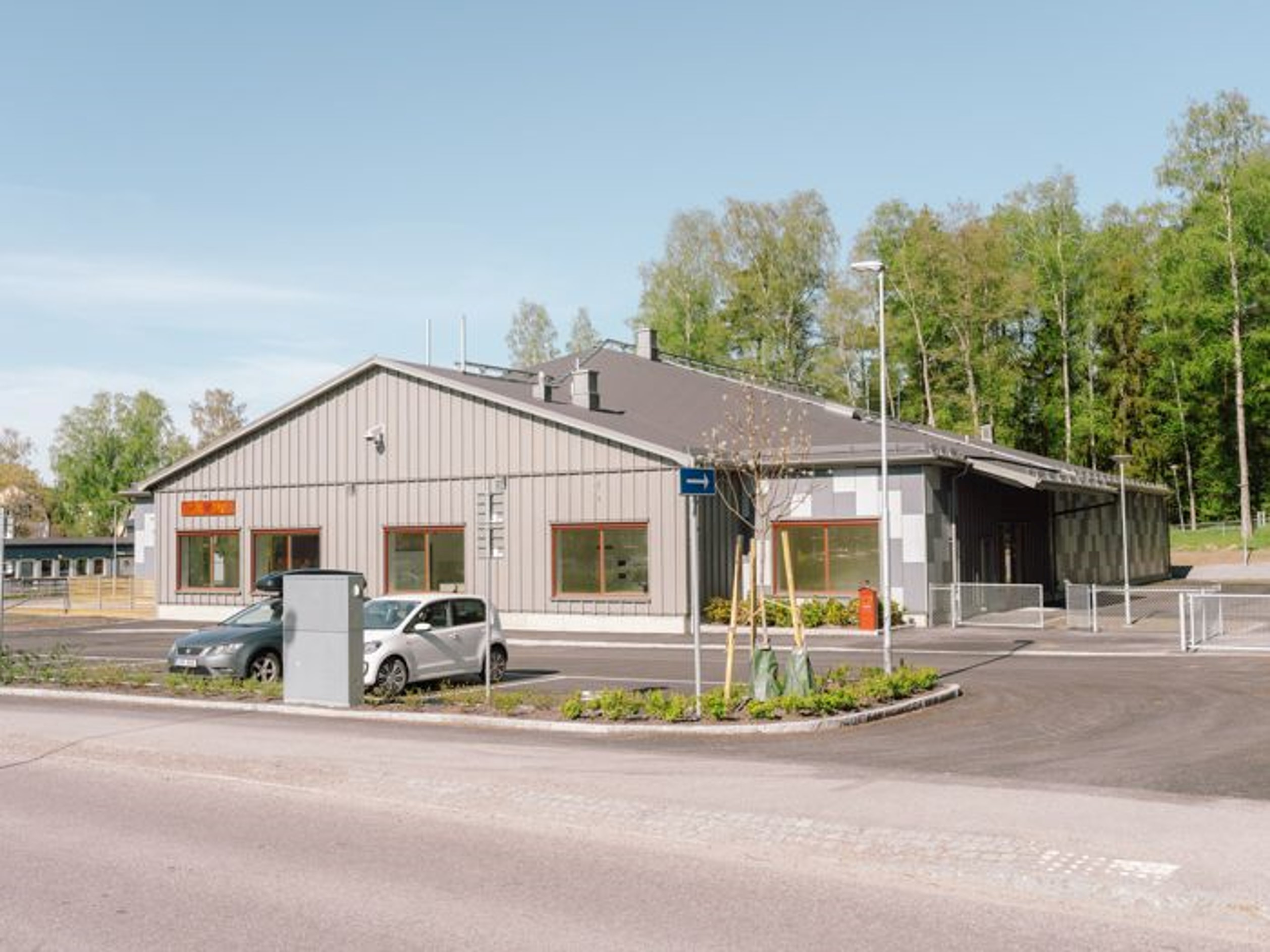 Aktivitetshuset Mosaik fasad