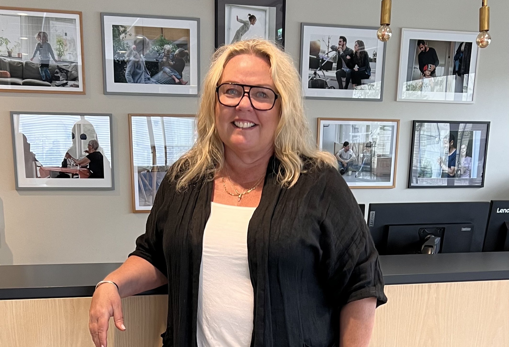 Lena Hansson, chef för Kundcenter